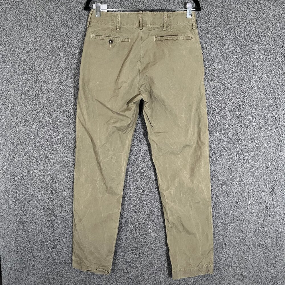 Buck Mason Twill Officer Trousers Pants - Men's Size 29*31 - Green - Picture 3 of 8